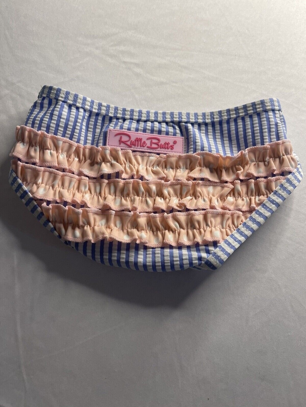 RuffleButts Swimsuit Bottoms Size 3-6 Month NWOT